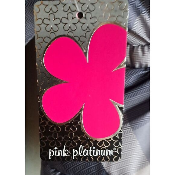 Pink Platinum Girls Winter Jacket Puffer Hood Fleece Size 7/8 Nwt - Picture 4 of 8